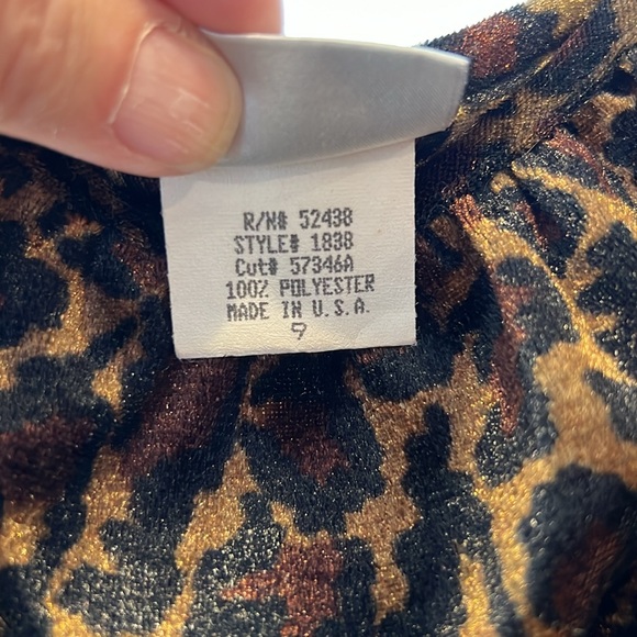 Vintage Studio Cheetah Leopard Maxi Dress - Picture 4 of 8